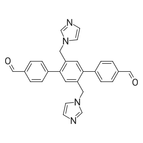 2',5'-Bis((1H-imidazol-1-yl)methyl)-[1,1':4',1''-terphenyl]-4,4''-dicarbaldehyde