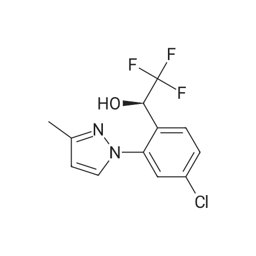(R)-1-(4-Chloro-2-(3-methyl-1H-pyrazol-1-yl)phenyl)-2,2,2-trifluoroethan-1-ol