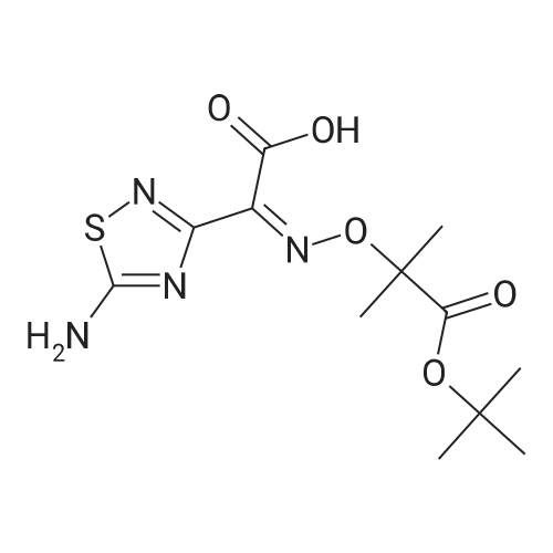(Z)-2-(5-Amino-1,2,4-thiadiazol-3-yl)-2-(((1-(tert-butoxy)-2-methyl-1-oxopropan-2-yl)oxy)imino)acetic acid