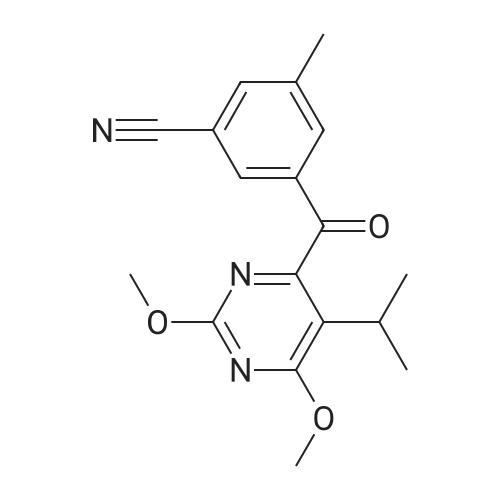 3-(5-Isopropyl-2,6-dimethoxypyrimidine-4-carbonyl)-5-methylbenzonitrile