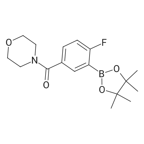 (4-Fluoro-3-(4,4,5,5-tetramethyl-1,3,2-dioxaborolan-2-yl)phenyl)(morpholino)methanone