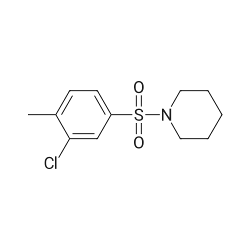 1-((3-Chloro-4-methylphenyl)sulfonyl)piperidine