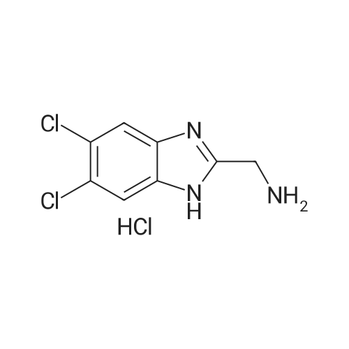 (5,6-Dichloro-1H-benzo[d]imidazol-2-yl)methanamine hydrochloride