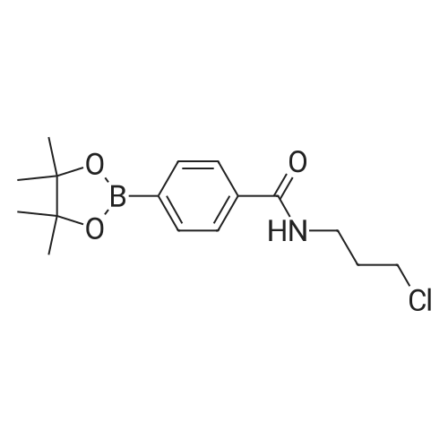 N-(3-Chloropropyl)-4-(4,4,5,5-tetramethyl-1,3,2-dioxaborolan-2-yl)benzamide