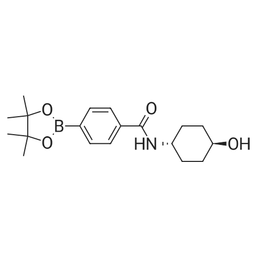 N-((trans-4-Hydroxycyclohexyl)-4-(4,4,5,5-tetramethyl-1,3,2-dioxaborolan-2-yl)benzamide
