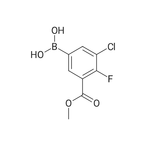 (3-Chloro-4-fluoro-5-(methoxycarbonyl)phenyl)boronic acid