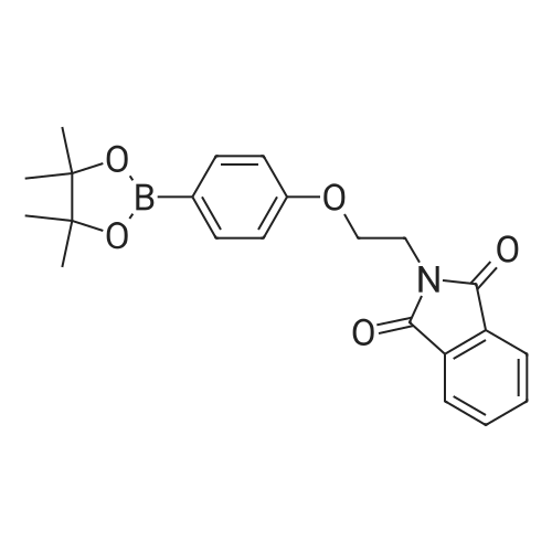 2-(2-(4-(4,4,5,5-Tetramethyl-1,3,2-dioxaborolan-2-yl)phenoxy)ethyl)isoindoline-1,3-dione