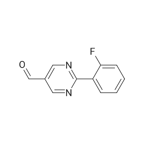 2-(2-Fluorophenyl)pyrimidine-5-carbaldehyde