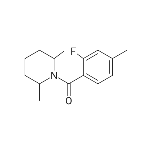 (2,6-Dimethylpiperidin-1-yl)(2-fluoro-4-methylphenyl)methanone
