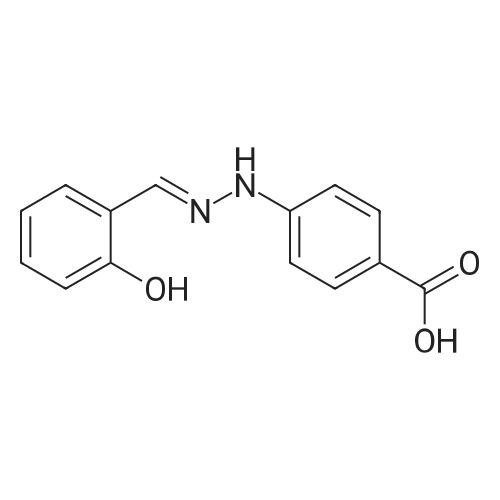 4-(2-(2-Hydroxybenzylidene)hydrazineyl)benzoic acid