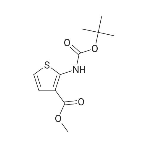 Methyl 2-((tert-butoxycarbonyl)amino)thiophene-3-carboxylate