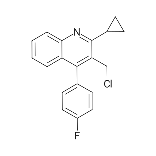 3-(Chloromethyl)-2-cyclopropyl-4-(4-fluorophenyl)quinoline