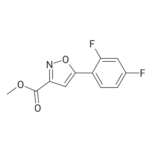 Methyl 5-(2,4-difluorophenyl)isoxazole-3-carboxylate