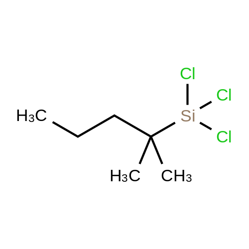 Trichloro(2-methylpentan-2-yl)silane
