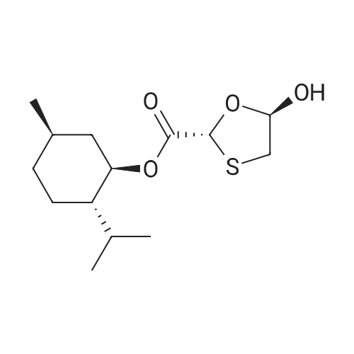 (2R,5R)-(1R,2S,5R)-2-Isopropyl-5-methylcyclohexyl 5-hydroxy-1,3-oxathiolane-2-carboxylate