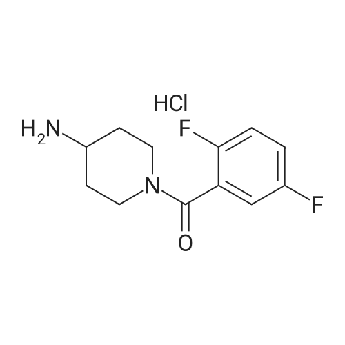 (4-Aminopiperidin-1-yl)(2,5-difluorophenyl)methanone hydrochloride