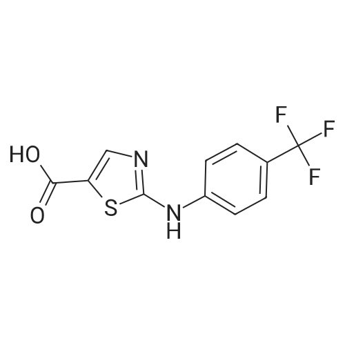 2-((4-(Trifluoromethyl)phenyl)amino)thiazole-5-carboxylic acid