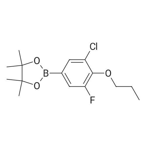 2-(3-Chloro-5-fluoro-4-propoxyphenyl)-4,4,5,5-tetramethyl-1,3,2-dioxaborolane