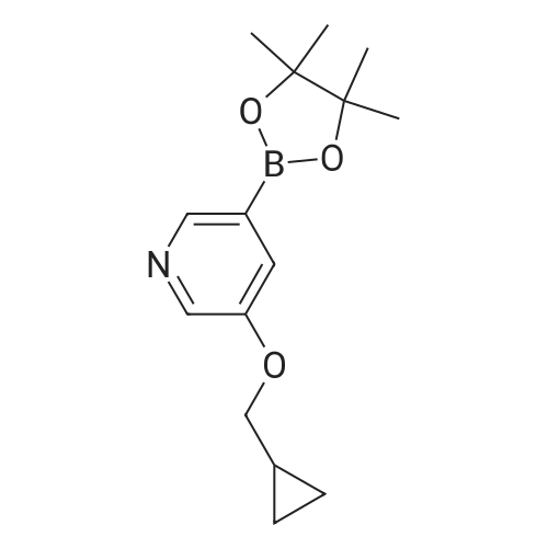 3-(Cyclopropylmethoxy)-5-(4,4,5,5-tetramethyl-1,3,2-dioxaborolan-2-yl)pyridine