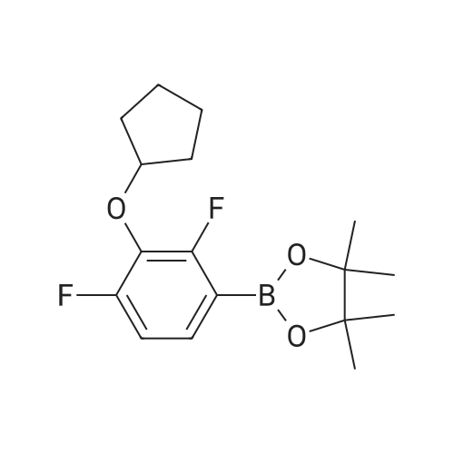 2-(3-(Cyclopentyloxy)-2,4-difluorophenyl)-4,4,5,5-tetramethyl-1,3,2-dioxaborolane