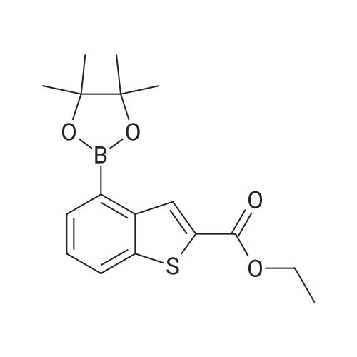 Ethyl 4-(4,4,5,5-tetramethyl-1,3,2-dioxaborolan-2-yl)benzo[b]thiophene-2-carboxylate