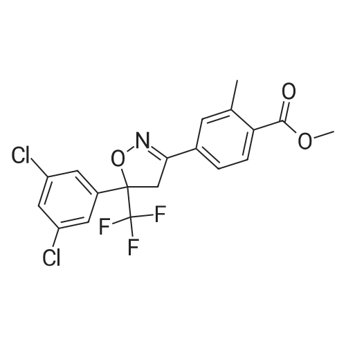 Methyl 4-(5-(3,5-dichlorophenyl)-5-(trifluoromethyl)-4,5-dihydroisoxazol-3-yl)-2-methylbenzoate
