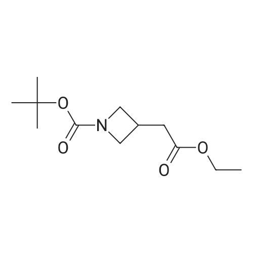 tert-Butyl 3-(2-ethoxy-2-oxoethyl)azetidine-1-carboxylate