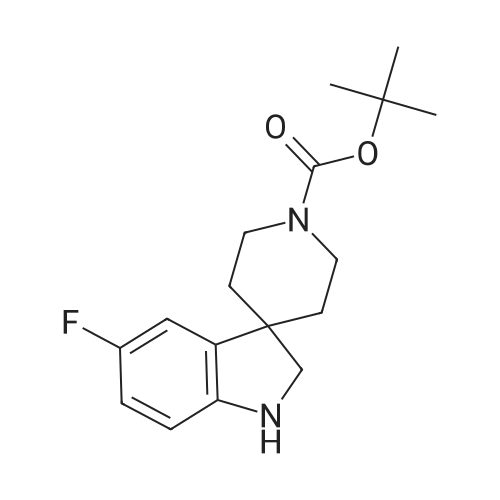 tert-Butyl 5-fluorospiro[indoline-3,4'-piperidine]-1'-carboxylate