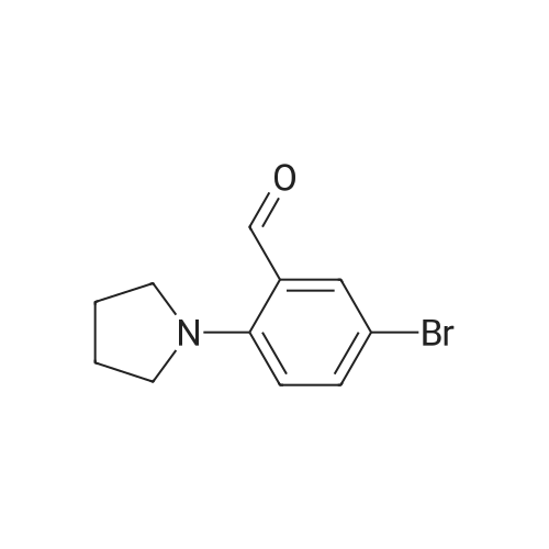 5-Bromo-2-(pyrrolidin-1-yl)benzaldehyde