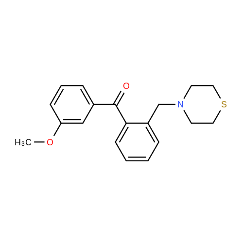 3'-Methoxy-2-thiomorpholinomethyl benzophenone