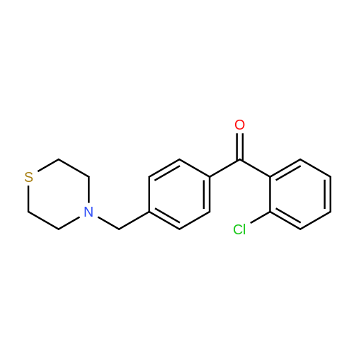 2-Chloro-4'-thiomorpholinomethyl benzophenone
