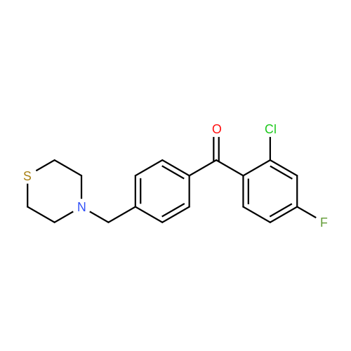 2-Chloro-4-fluoro-4'-thiomorpholinomethyl benzophenone