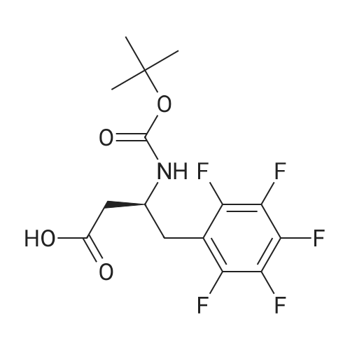 (S)-3-((tert-Butoxycarbonyl)amino)-4-(perfluorophenyl)butanoic acid