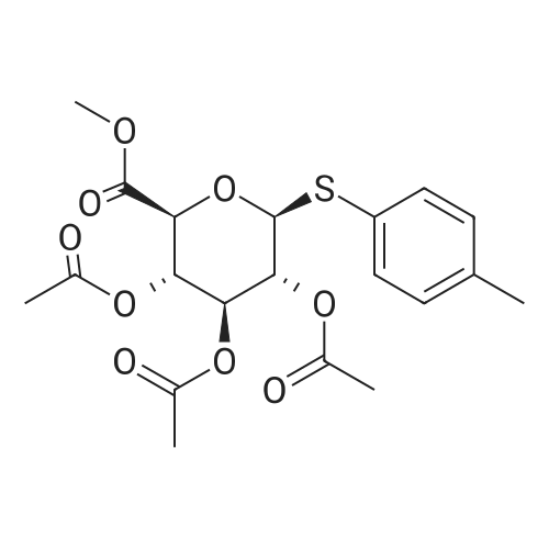(2S,3S,4S,5R,6S)-2-(methoxycarbonyl)-6-(p-tolylthio)tetrahydro-2H-pyran-3,4,5-triyl triacetate
