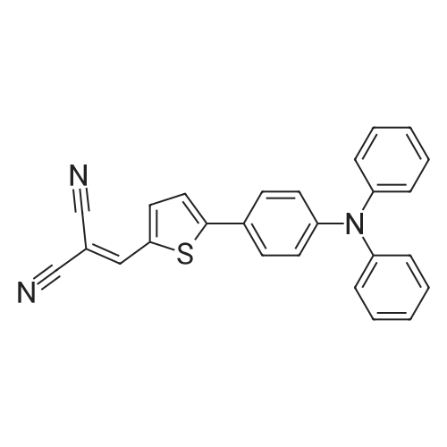 2-((5-(4-(Diphenylamino)phenyl)thiophen-2-yl)methylene)malononitrile