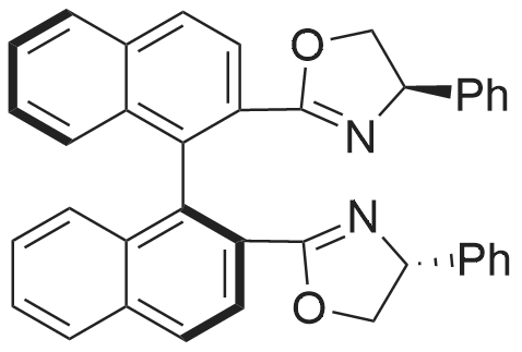 (1S)-2,2'-Bis((R)-4-phenyl-4,5-dihydrooxazol-2-yl)-1,1'-binaphthalene