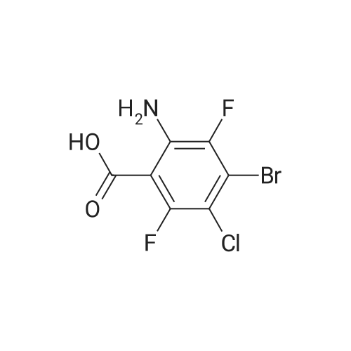 2-Amino-4-bromo-5-chloro-3,6-difluorobenzoic acid