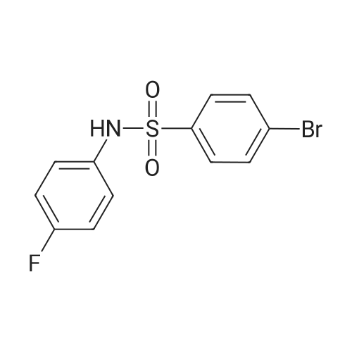 4-Bromo-N-(4-fluorophenyl)benzenesulfonamide