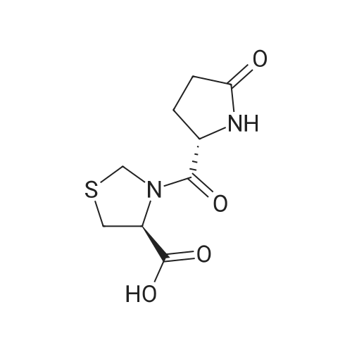 (S)-3-((S)-5-Oxopyrrolidine-2-carbonyl)thiazolidine-4-carboxylic acid