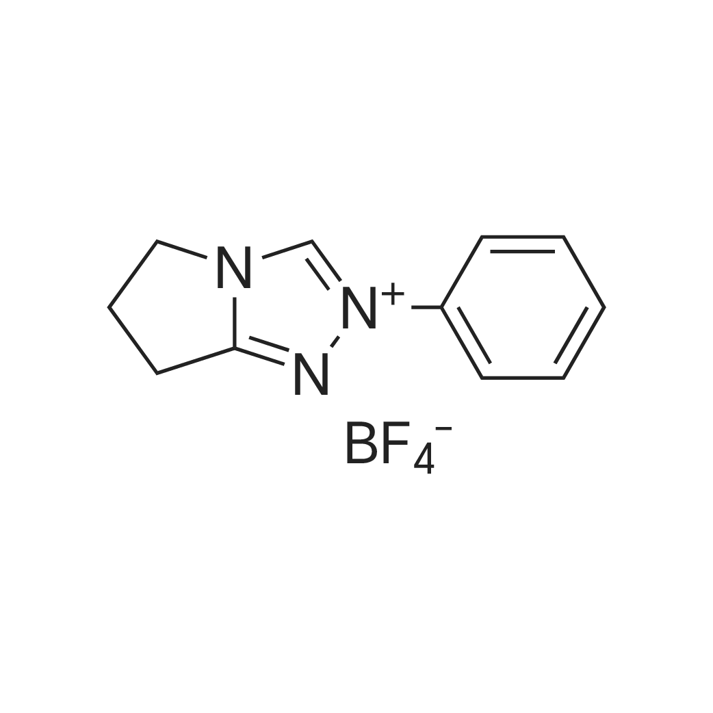 2-Phenyl-6,7-dihydro-5H-pyrrolo[2,1-c][1,2,4]triazol-2-ium tetrafluoroborate
