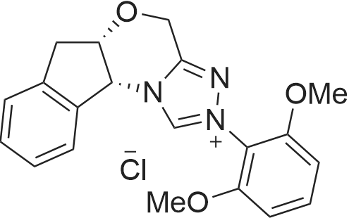 (5AS,10bR)-2-(2,6-dimethoxyphenyl)-5a,10b-dihydro-4H,6H-indeno[2,1-b][1,2,4]triazolo[4,3-d][1,4]oxazin-2-ium chloride