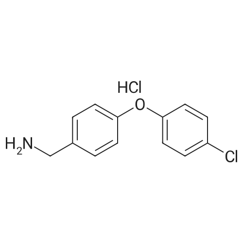 (4-(4-Chlorophenoxy)phenyl)methanamine hydrochloride
