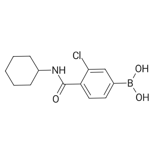 (3-Chloro-4-(cyclohexylcarbamoyl)phenyl)boronic acid