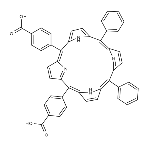 4,4'-(15,20-Diphenylporphyrin-5,10-diyl)dibenzoic acid