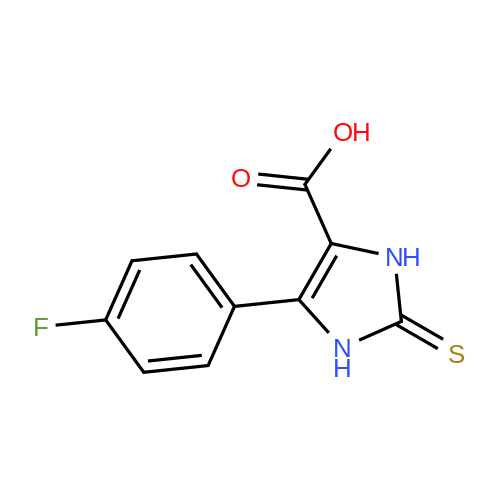 5-(4-Fluorophenyl)-2-thioxo-2,3-dihydro-1H-imidazole-4-carboxylic acid