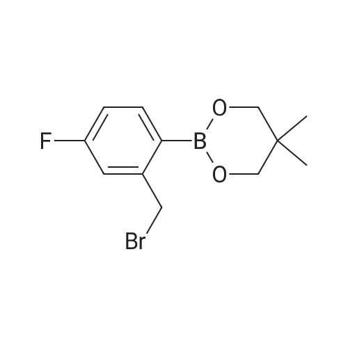 2-(2-(Bromomethyl)-4-fluorophenyl)-5,5-dimethyl-1,3,2-dioxaborinane