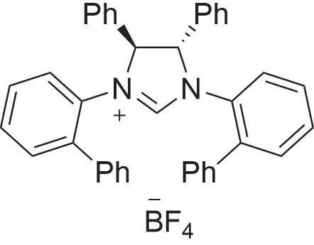 (4S,5S)-1,3-Di([1,1'-biphenyl]-2-yl)-4,5-diphenyl-4,5-dihydro-1H-imidazol-3-ium tetrafluoroborate