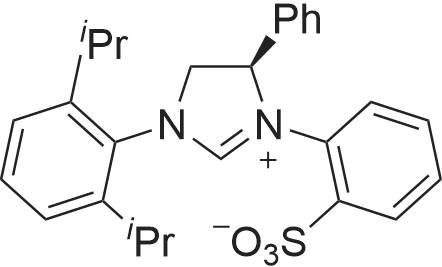 (R)-2-(1-(2,6-Diisopropylphenyl)-4-phenyl-4,5-dihydro-1H-imidazol-3-ium-3-yl)benzenesulfonate