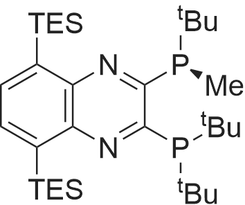 (R)-2-(tert-Butyl(methyl)phosphanyl)-3-(di-tert-butylphosphanyl)-5,8-bis(triethylsilyl)quinoxaline