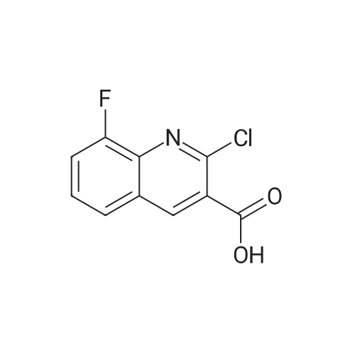 2-Chloro-8-fluoroquinoline-3-carboxylic acid